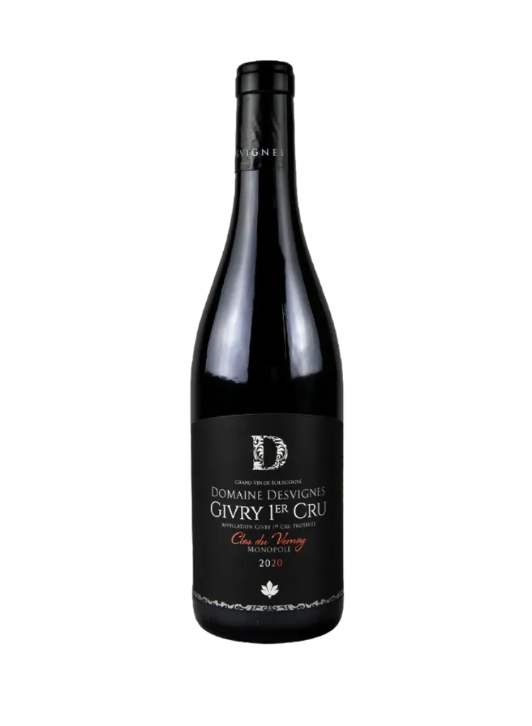 Domaine Desvignes Givry rouge 1er Cru "Clos du Vernoy" Monopole 2024