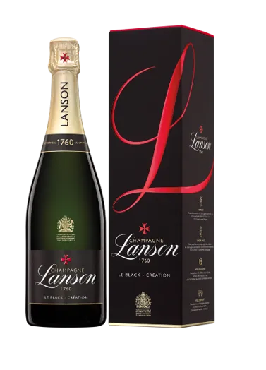 Champagne Lanson "Le Black Création Brut" 0,375
