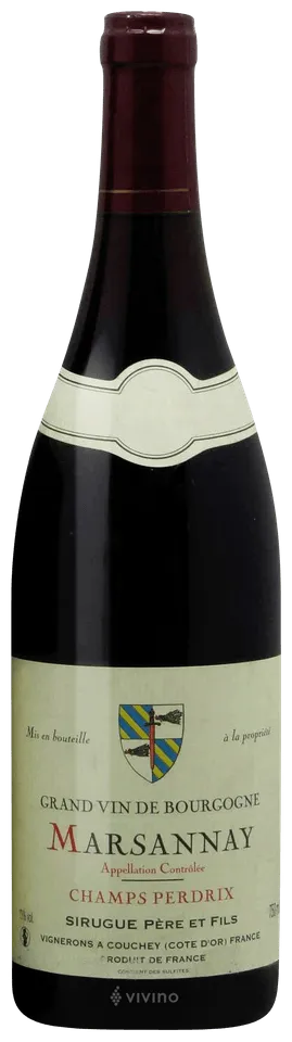 Domaine Sirugue Marsannay Rouge "Les Champs Perdrix" 2023