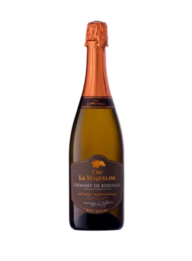 Crémant de Bordeaux "Cru la Maqueline" Brut Nature 2022