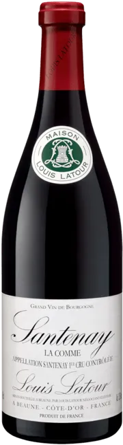 Santenay La Comme 1 Cru, 2022 Louis Latour Rouge 75 Cl