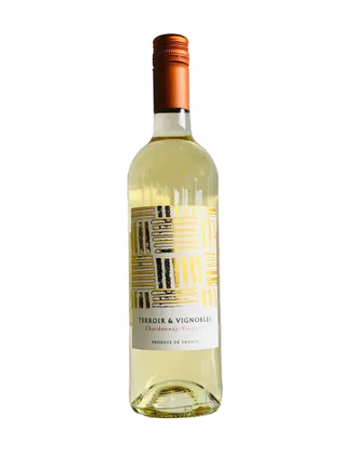 [W000069-2023] Terroir et Vignobles Blanc "Chardonnay&Viognier" 2023