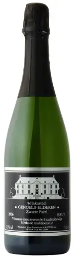 Zwarte Parel Brut Wijnkasteel Genoels-Elderen België